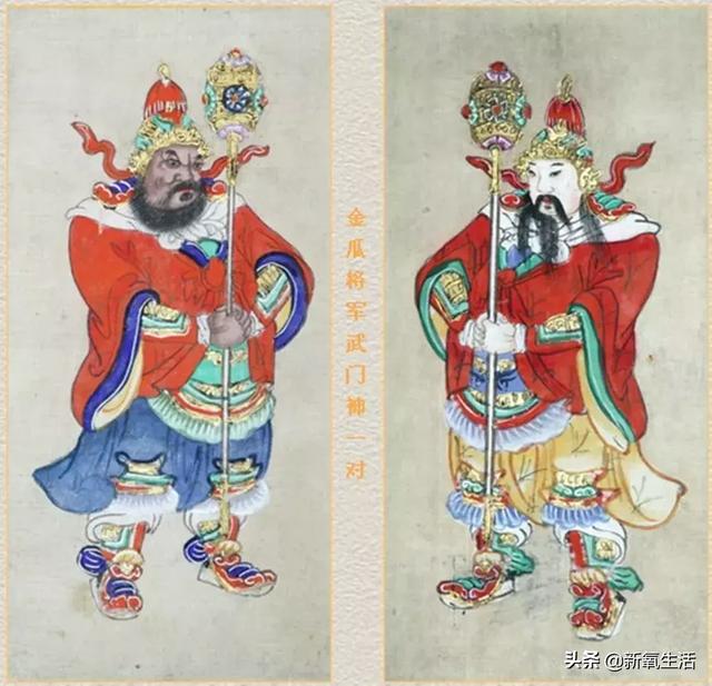 傳統(tǒng)門神畫的新演繹，現(xiàn)代藝術(shù)風(fēng)格的最新門神畫