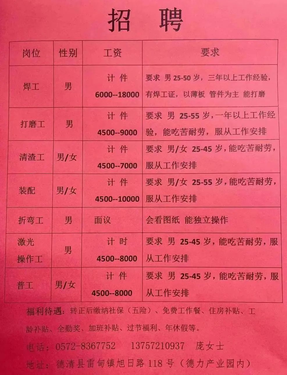 郑州临时工招聘，机会与挑战同步来临