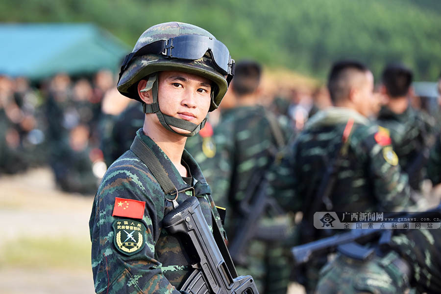 广西武警，边疆守护的坚实力量