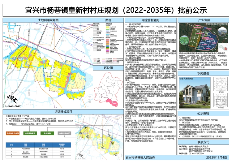 雄久村全新发展规划揭秘